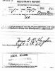 WW I Draft Registration Card, WI, Green Bay - George Alvin Cole [0258]