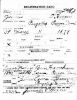 WW I Draft Registration Card - James O'Heron [0418]