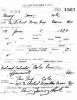 WW I Draft Registration Card, WI, Green Bay - Leroy Cole [0525]