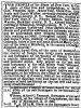 Freemans Journal, NY, Cooperstown - Probate Notice for Estate of Mercy Cole [3895]