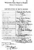Wisconsin Birth Certificate Record - Patrick William Fuller [4204]