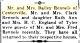 Bryan Daily Eagle, TX; May 14, 1946 - Mr. &. Mrs. Bailey Rennels of Centerville, TX [4744]